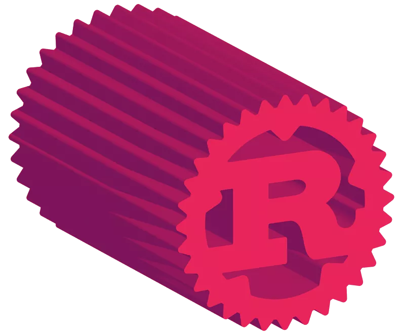 rust logo 3D